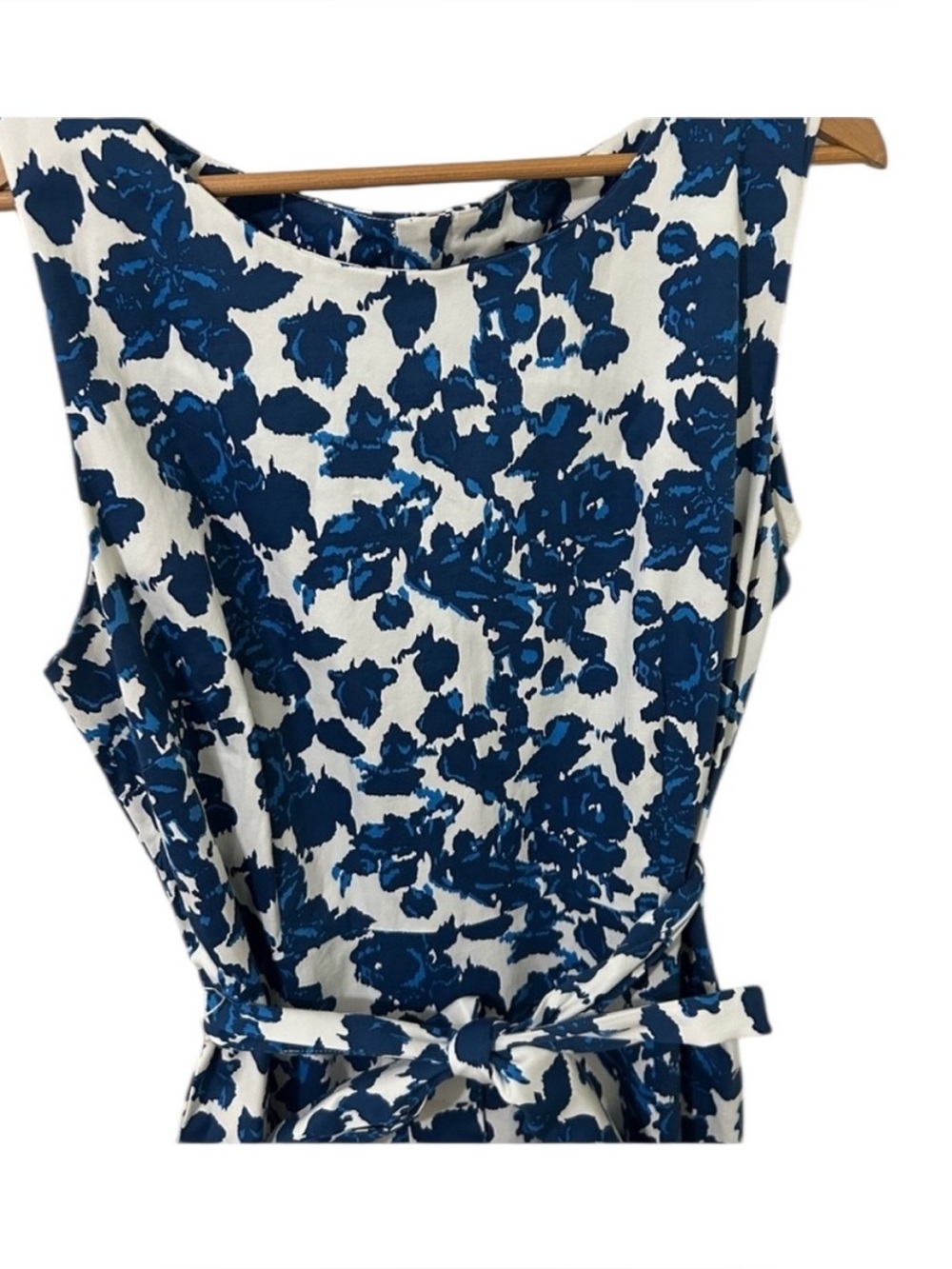 Long Tall Sally Blue and White Floral Midi Dress - Picture 2 of 5